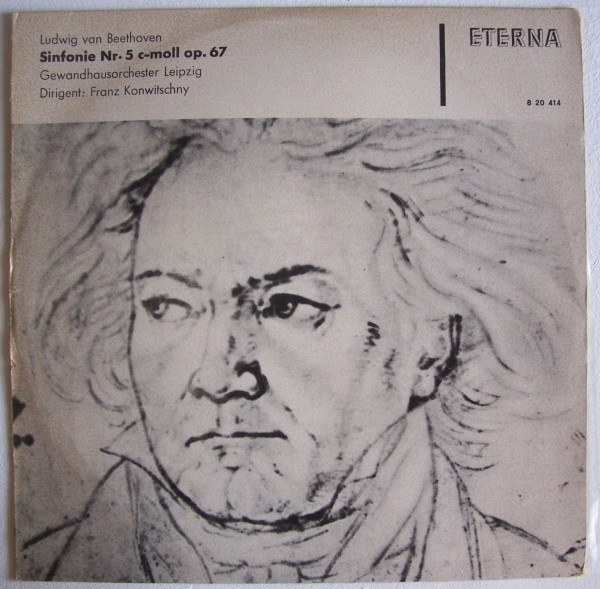 Ludwig van Beethoven (1770-1827) • Sinfonie Nr. 5 LP • Franz Konwitschny