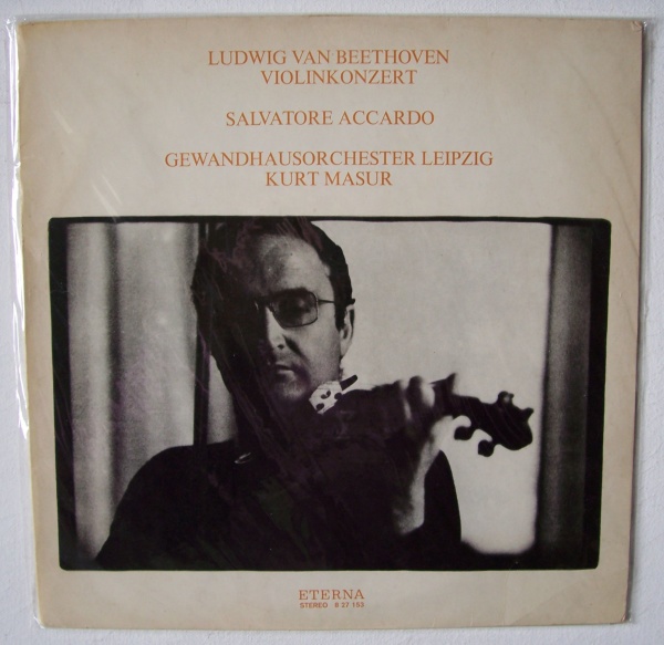 Salvatore Accardo: Ludwig van Beethoven (1770-1827) • Violinkonzert LP