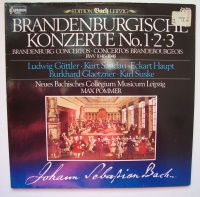 Johann Sebastian Bach (1685-1750) • Brandenburg Concertos 1-6 2 LPs • Karl Suske