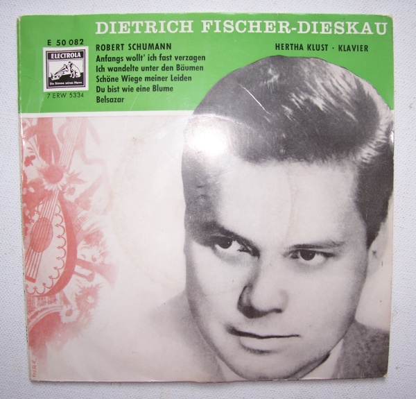 Dietrich Fischer-Dieskau: Robert Schumann (1810-1856) 7"