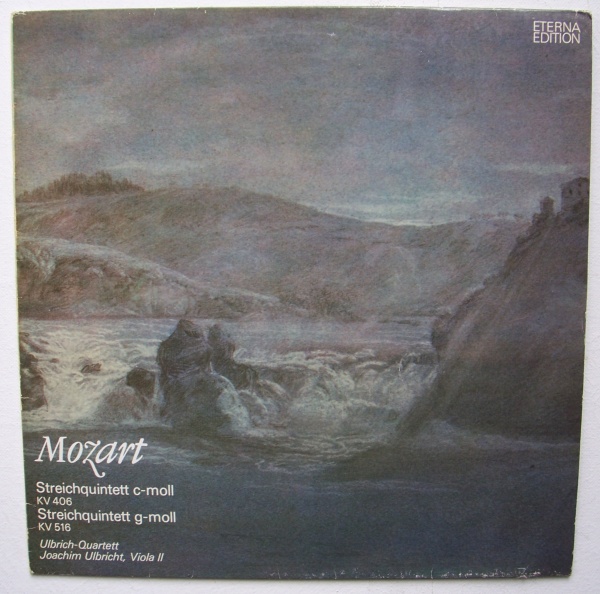 Mozart (1756-1791) • Quintette c-moll KV 406 & g-moll KV 516 LP • Ulbrich Quartett