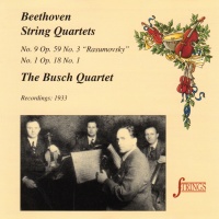 Busch Quartet: Ludwig van Beethoven (1770-1827) •...
