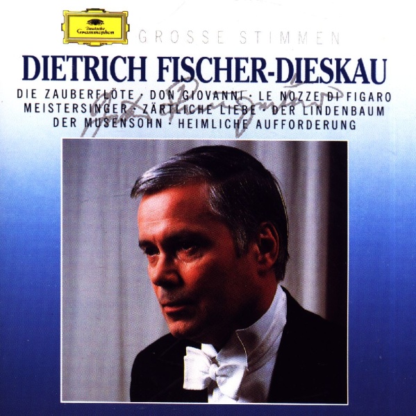 Dietrich Fischer-Dieskau • Große Stimmen CD