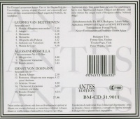 Budapest Trio • Beethoven, Rolla, Dohnányi CD