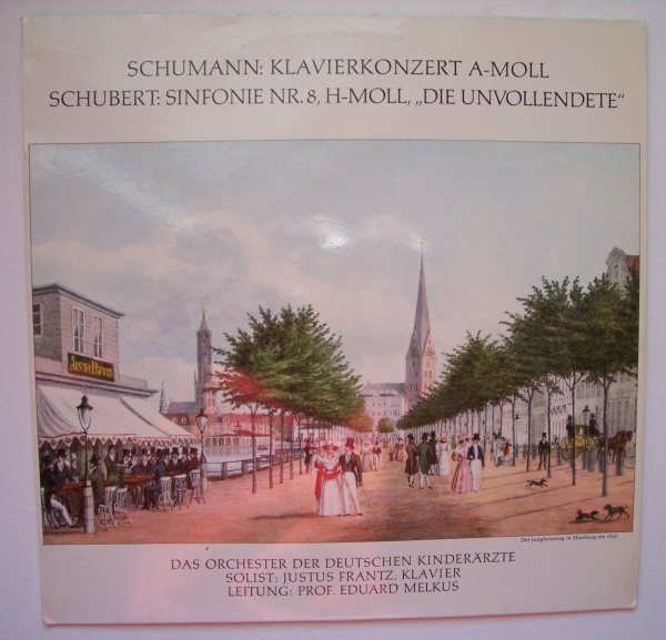 Robert Schumann (1810-1856) • Klavierkonzert A-Moll LP • Justus Frantz