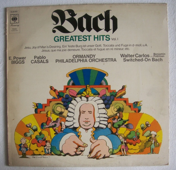 Johann Sebastian Bach (1685-1750) • Greatest Hits Vol. 1 LP