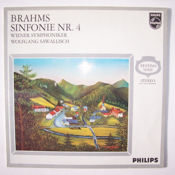 Johannes Brahms (1833-1897) • Sinfonie Nr. 4 LP • Wolfgang Sawallisch