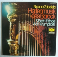 Nicanor Zabaleta • Harfenmusik des Barock LP