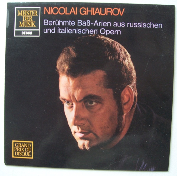 Nicolai Ghiaurov • Berühmte Baß-Arien aus italienischen und russischen Opern LP
