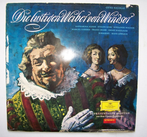 Otto Nicolai (1810-1849) • Die lustigen Weiber von Windsor LP • Hans , 3,99  €