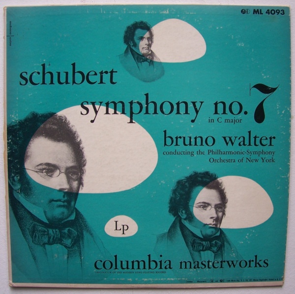 Franz Schubert (1797-1828) • Symphony No. 7 in C major LP • Bruno Walter