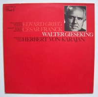 Walter Gieseking • Grieg & Franck LP
