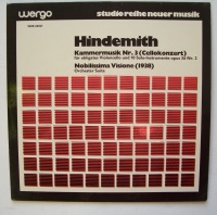 Paul Hindemith (1895-1963) • Kammermusik Nr. 3...