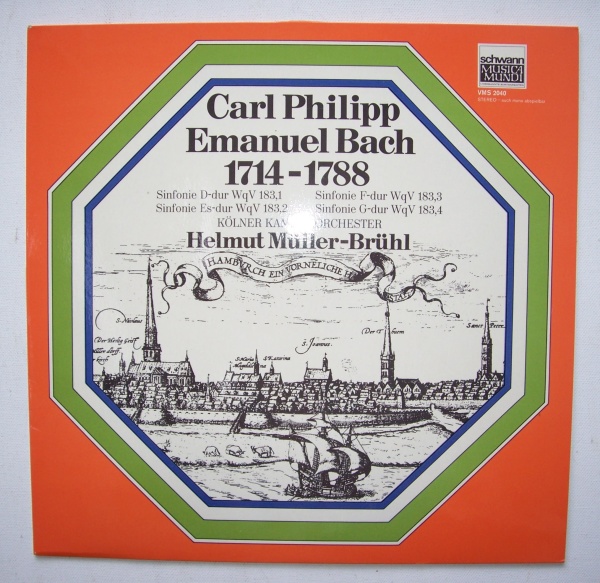 Carl Philipp Emanuel Bach (1714-1788) - Sinfonien LP