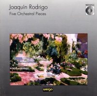 Joaquin Rodrigo (1901-1999) • Five Orchestral Pieces CD