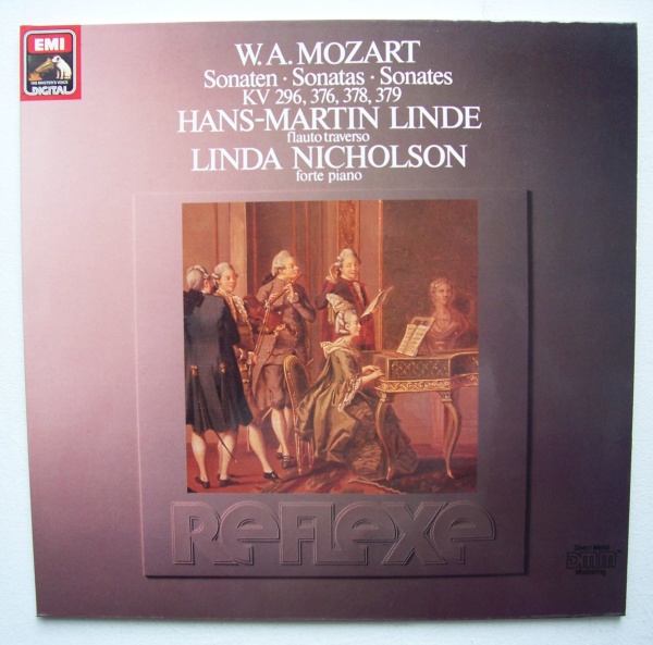 Mozart (1756-1791) • Sonaten - Sonatas LP • Hans-Martin Linde, Linda Nicholson