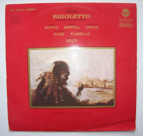 Giuseppe Verdi (1813-1901) • Rigoletto LP • Georg Solti