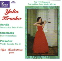 Yulia Krasko • Bartók, Stravinsky, Prokofiev CD
