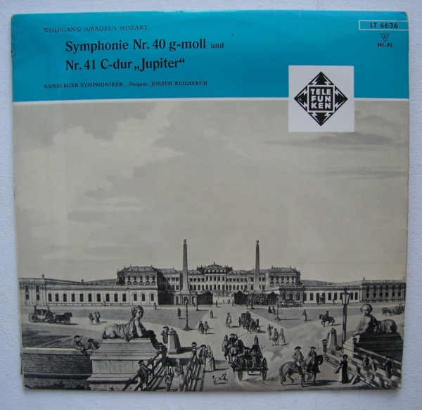 Mozart (1756-1791) • Symphonie Nr. 40 g-moll & Nr. 41 C-Dur "Jupiter" LP