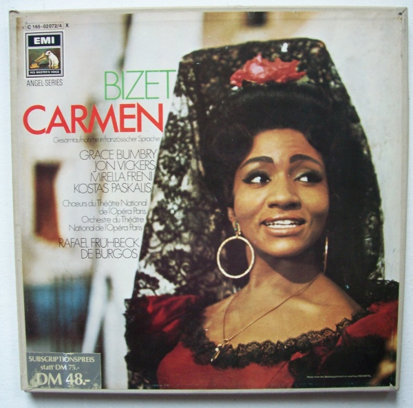 Grace Bumbry: Georges Bizet (1838-1875) • Carmen 3 LP-Box