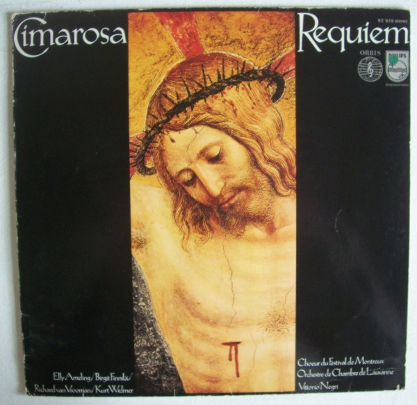 Domenico Cimarosa (1749-1801) • Requiem LP • Elly Ameling