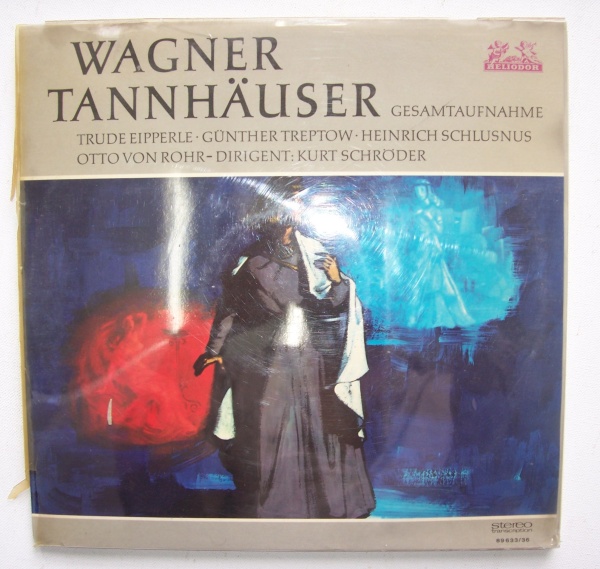 Richard Wagner (1813-1883) • Tannhäuser 4 LP-Set
