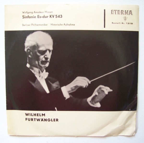 Wilhelm Furtwängler: Mozart (1756-1791) • Sinfonie Es-Dur KV 543 10"