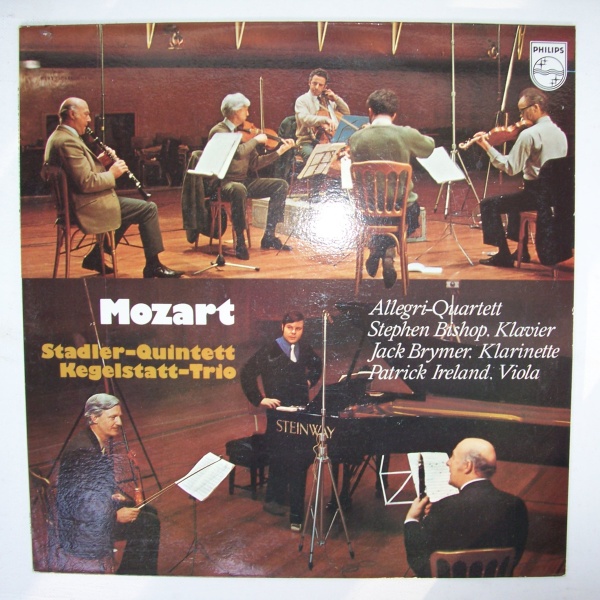 Wolfgang Amadeus Mozart (1756-1791) • Stadler-Quintett LP