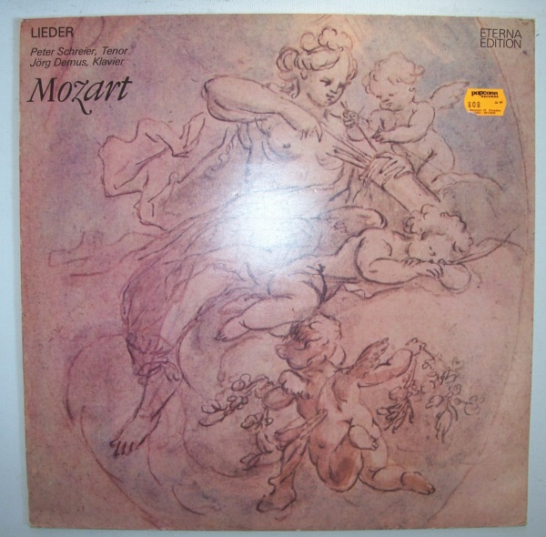 Wolfgang Amadeus Mozart (1756-1791) • Lieder LP • Peter Schreier