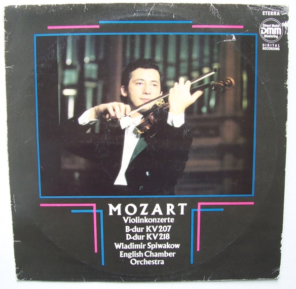 Vladimir Spivakov: Wolfgang Amadeus Mozart (1756-1791) • Violinkonzerte LP