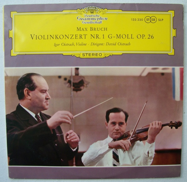 David & Igor Oistrach: Max Bruch (1838-1920) - Violinkonzert Nr. 1 10"