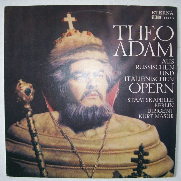 Theo Adam • Aus russischen und italienischen Opern LP