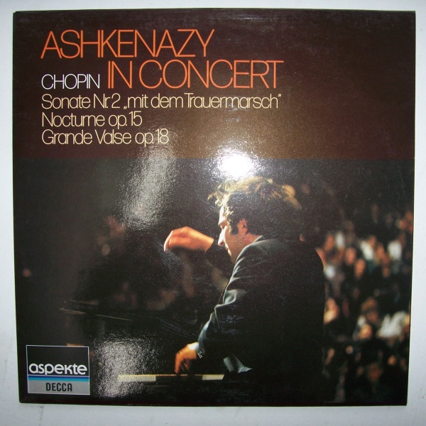 Vladimir Ashkenazy in Concert • Frédéric Chopin (1810-1849) LP