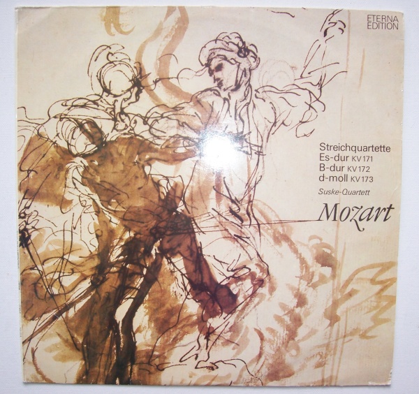 Wolfgang Amadeus Mozart (1756-1791) • Streichquartette LP • Suske-Quartett