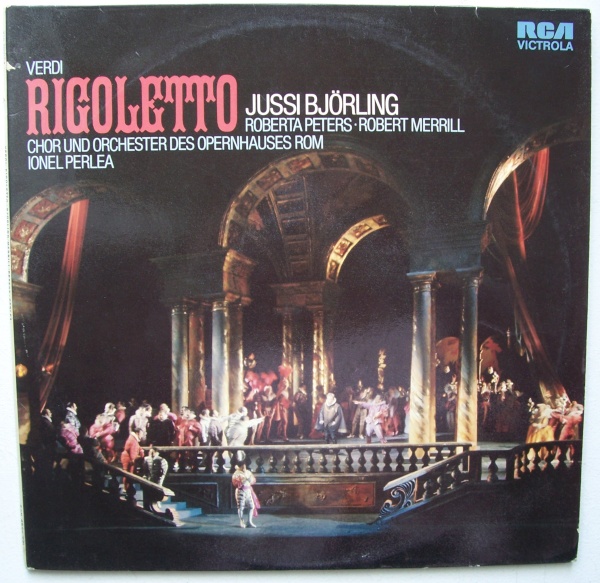 Giuseppe Verdi (1813-1901) • Rigoletto 2 LPs • Jussi Björling
