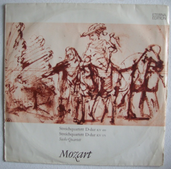 Mozart (1756-1791) • Streichquartette D-Dur KV 499 & 575 LP • Suske-Quartett