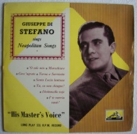 Giuseppe di Stefano sings Neapolitan Songs 10"