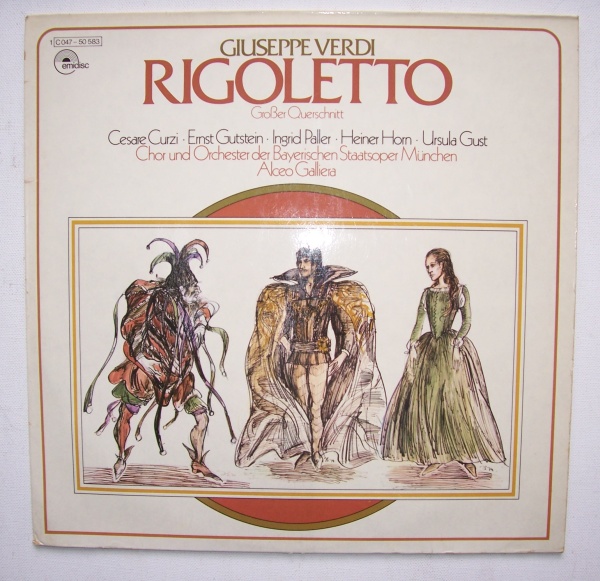 Giuseppe Verdi (1813-1901) • Rigoletto LP • Cesare Curzi