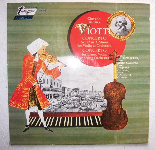 Giovanni Battista Viotti (1755-1824) • Concerto No. 22 for Violin LP • Susanne Lautenbacher