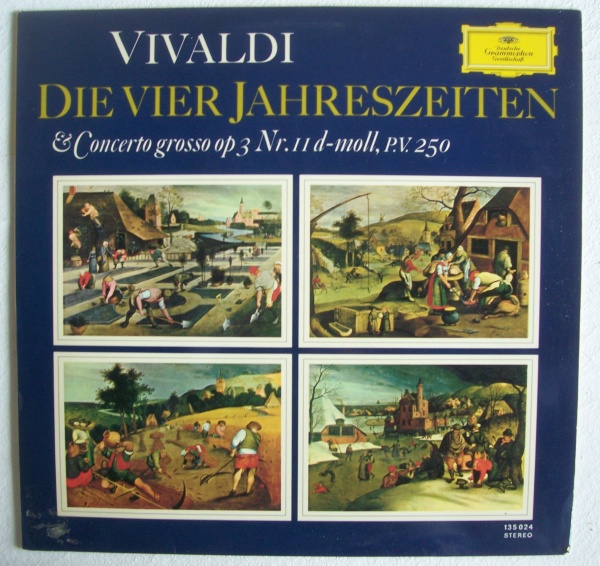 Antonio Vivaldi (1678-1741) • Die Vier Jahreszeiten LP • Wolfgang Schneiderhan