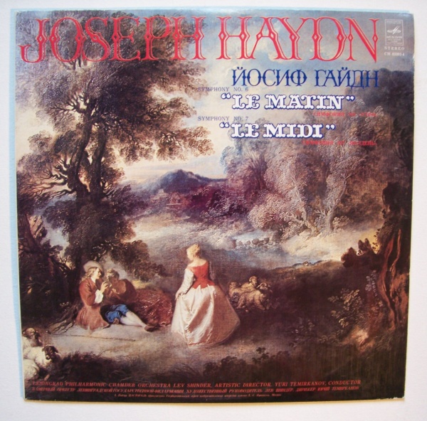 Joseph Haydn (1732-1809) • Symphonies No. 6 Morning & 7 Midday LP • Yuri Temirkanov