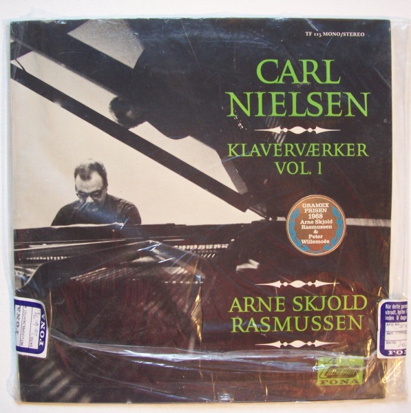 Arne Skjold Rasmussen: Carl Nielsen - Klavervaerker Vol. 1 LP