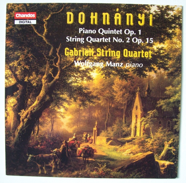 Ernst von Dohnányi (1877-1960) • Piano Quintet op. 1 LP • Gabrieli String Quartet