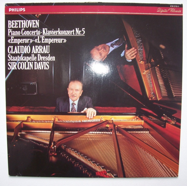 Claudio Arrau: Ludwig van Beethoven (1770-1827) - Piano Concerto No. 5 LP