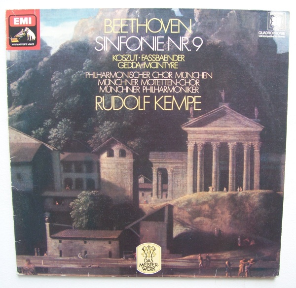 Ludwig van Beethoven (1770-1827) • Sinfonie Nr. 9 2 LPs • Quadrophonie