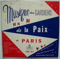 Musique des Gardiens da la Paix de Paris LP