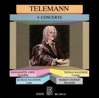 Georg Philipp Telemann (1681-1767) - 4 Concerts CD