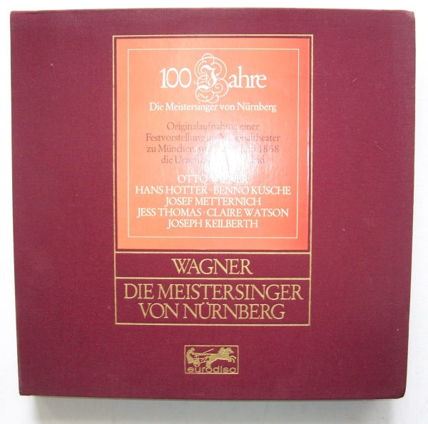 Richard Wagner (1813-1883) • Die Meistersinger von Nürnberg 5 LP-Box • Joseph Keilberth