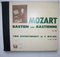Mozart (1756-1791) • Bastien und Bastienne 2 LPs...