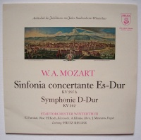 Mozart (1756-1791) • Sinfonia concertante Es-Dur LP...